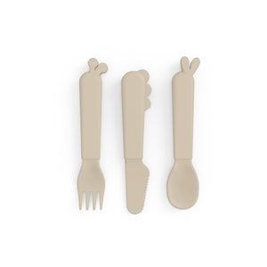 Open afbeelding in diavoorstelling Kiddish cutlery set Deer friends (+2 kleuren)
