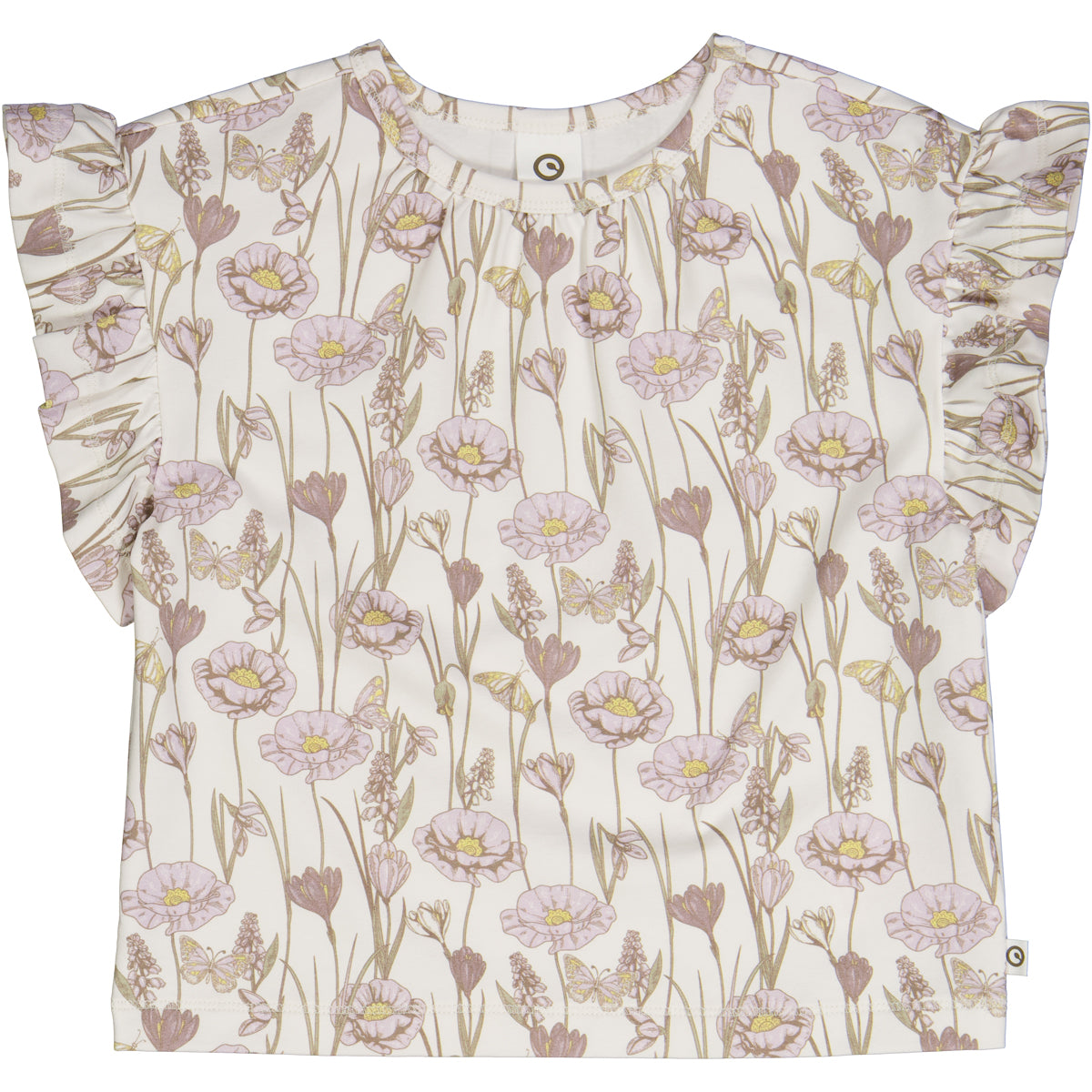Crocus T-Shirt - Balsam cream/Orchid/Corn