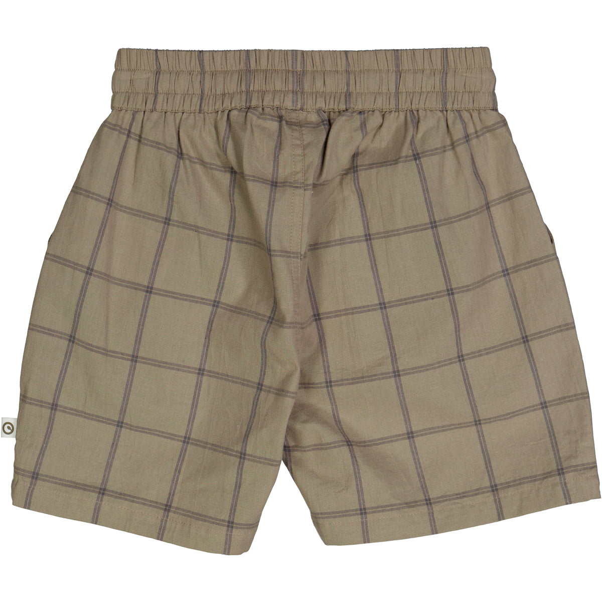 Check shorts - Cashew