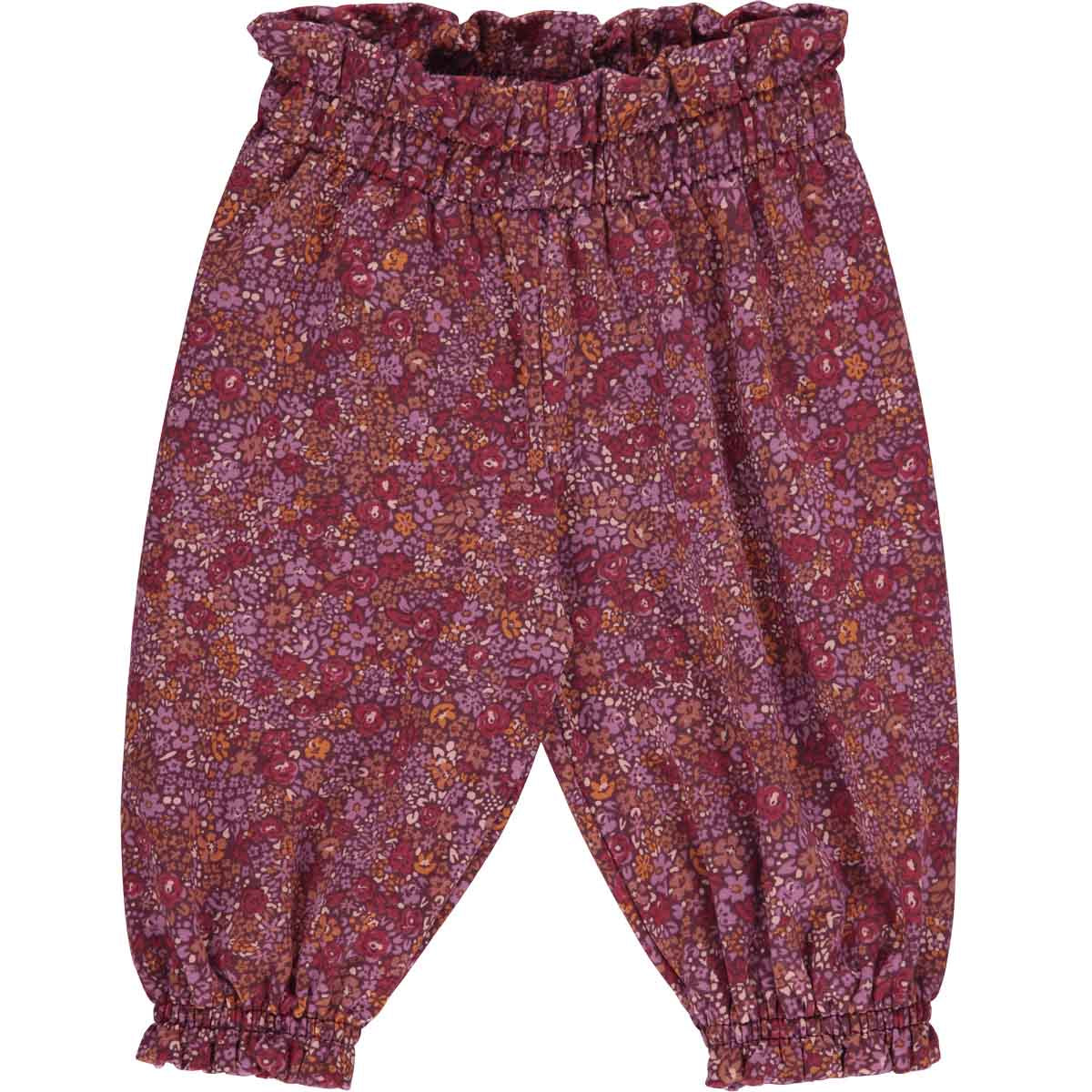 Petit blossom flared pants baby - Fig