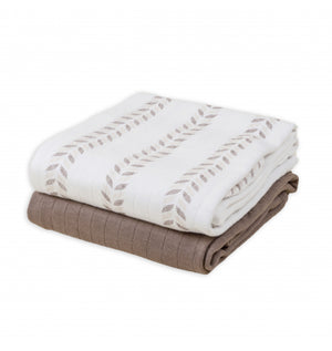 Open afbeelding in diavoorstelling Swaddle 110x110cm Print (+2 kleuren)
