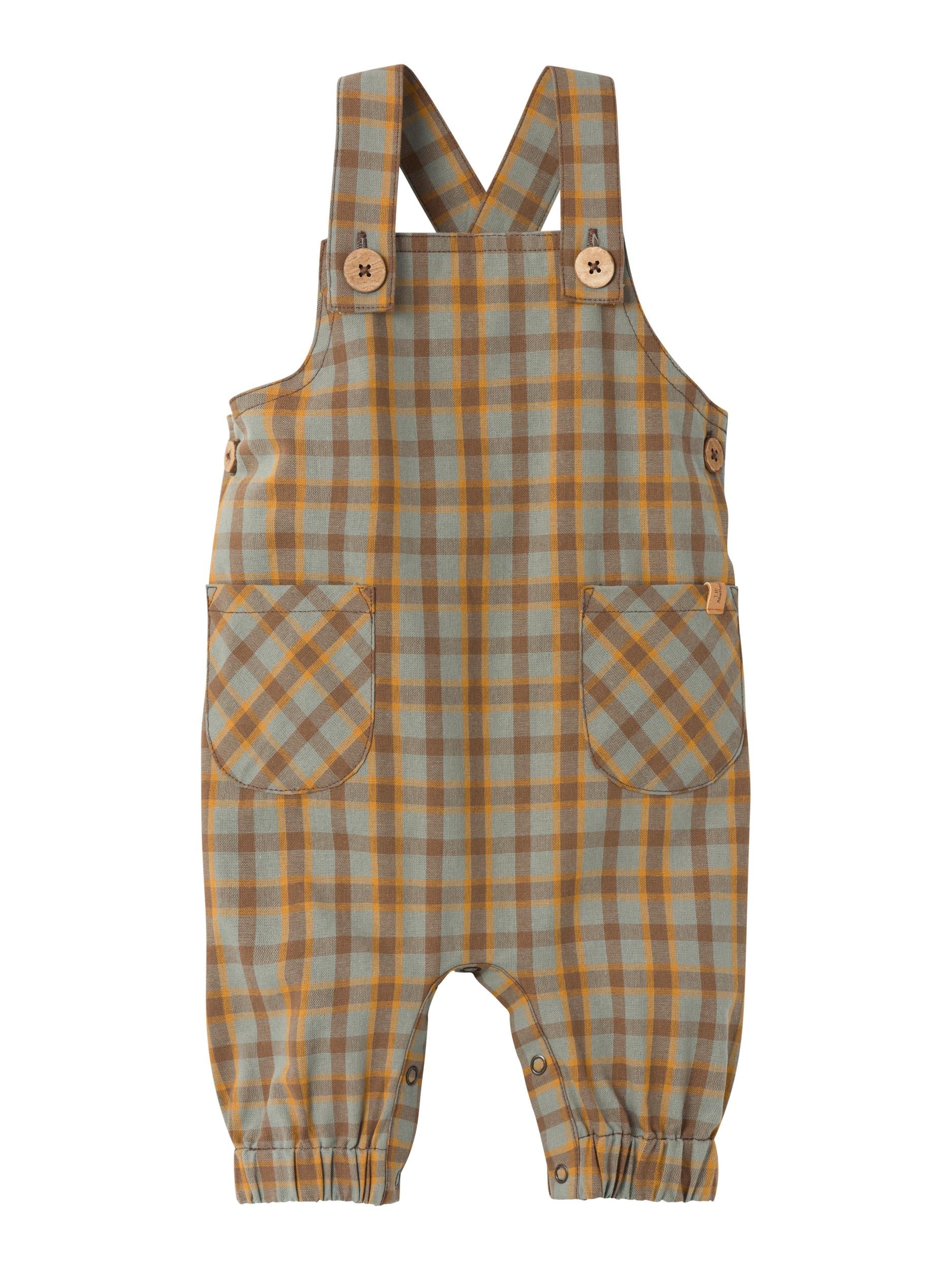 Baby Overall Teo - Agave Green