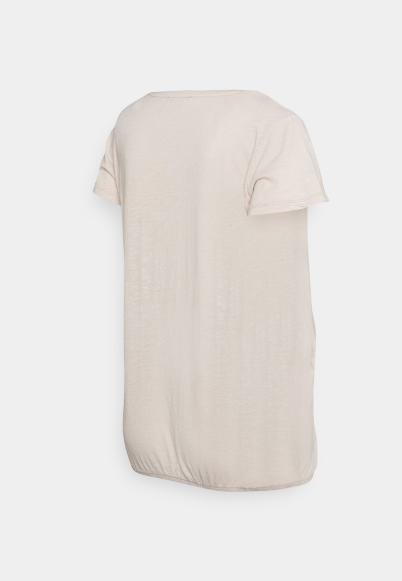 Voedings Shirt V-Neck - Nude