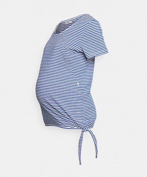 Shirt Knot met voedingsfunctie Striped - Blue
