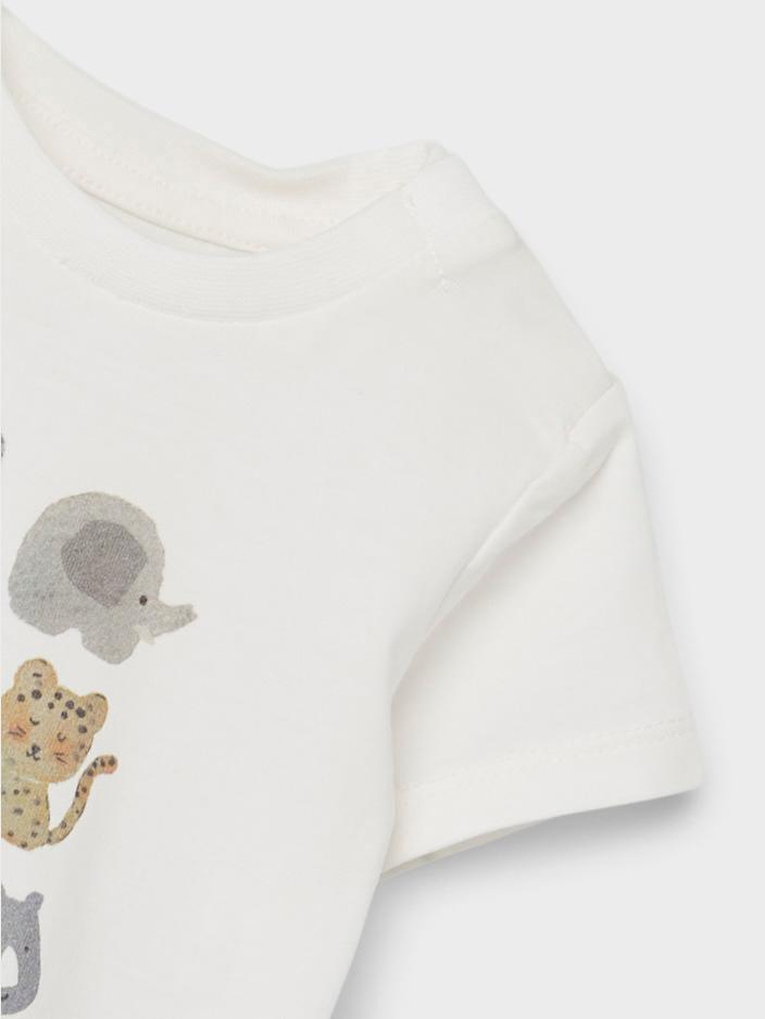 T-Shirt baby Jalte - White Alyssum